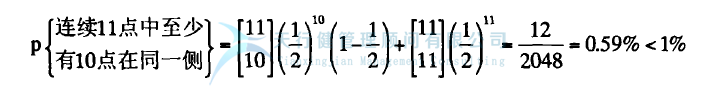 統(tǒng)計(jì)過(guò)程控制 SPC 控制圖的 控制圖判別準(zhǔn)則